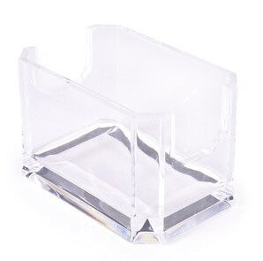 PLASTIC SUGAR & SWEETNER HOLDER 3.25x2.25x2""