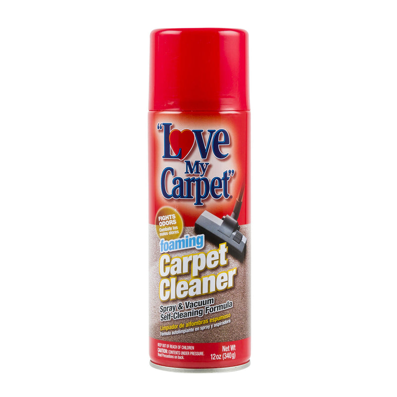 LOVE MY CARPET 9.7OZ FOAMING CARPET CLEANER AEROSOL SPRAY