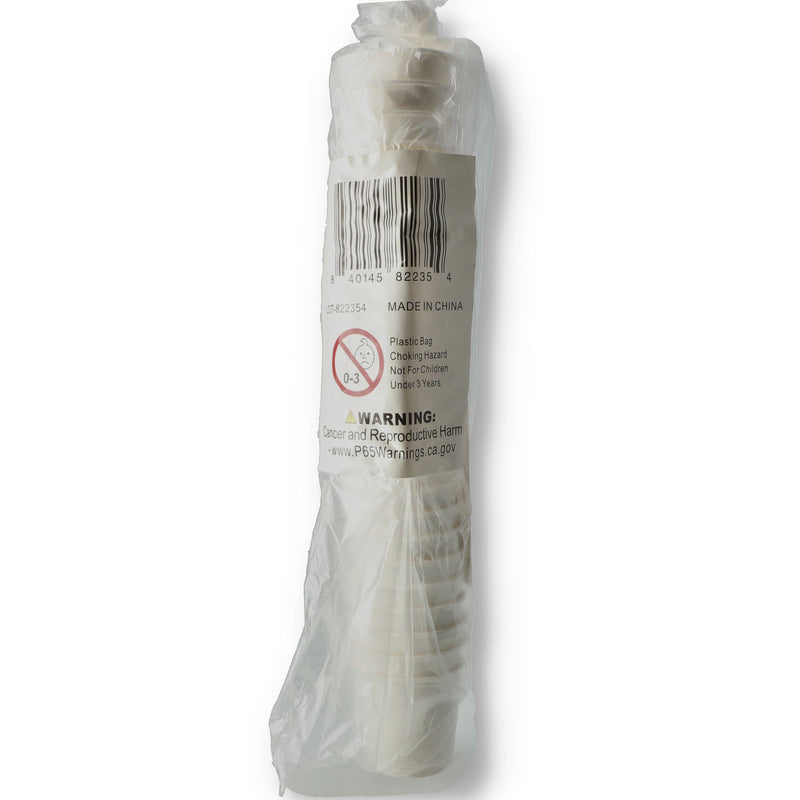 LOT-822354-LOT45 25pk 4oz DISPOSABLE ESPRESSO PAPER CUPS DOUBLE WALL