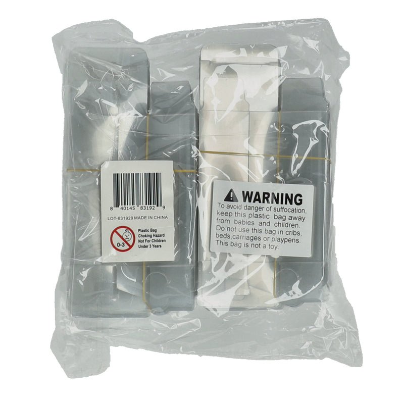 LOT-831929-LOT45 100ct 2pk PLASTIC MACRON BOXES
