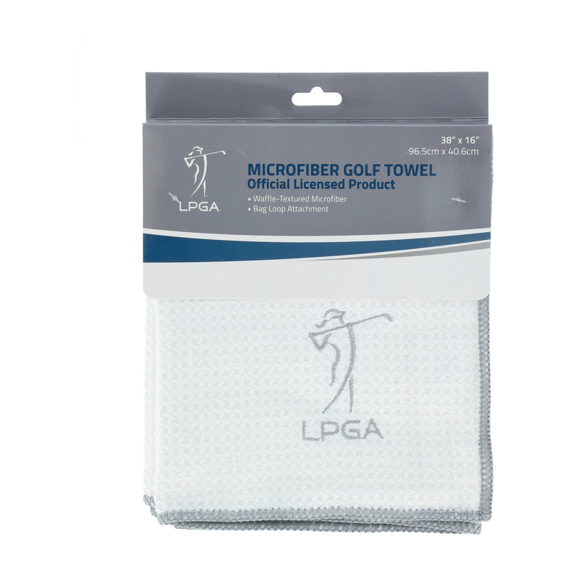 LPGA 38x16'' MICROFIBER GOLF TOWEL (NO ADVERTISING OR ONLINE SALES)
