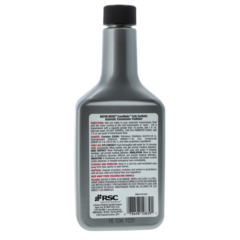 10OZ MOTOR MEDIC TRANSMEDIC TRANS TREATMENT