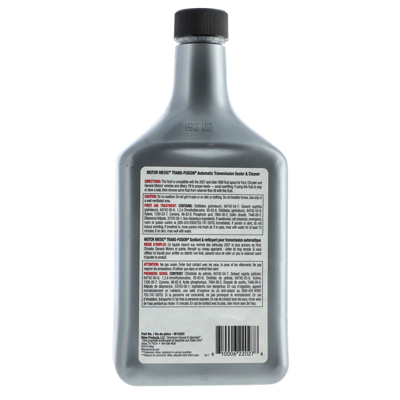 946ml MOTOR MEDIC TRANS-FUSION TRANS SEALER & CLEANER
