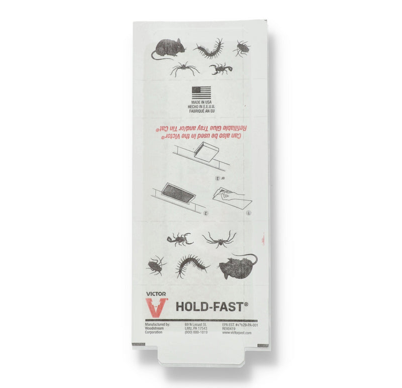 VICTOR 9.5x4'' UNIVERSAL GLUE TRAP SHEET NO UPC (NO ONLINE SALES-NO ADVERTISING)
