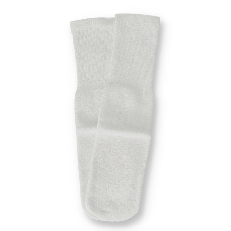 WHITE TUBE SOCKS 12 PAIR