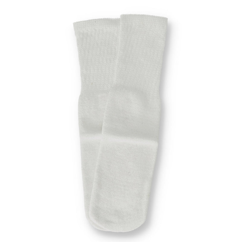 WHITE TUBE SOCKS 12 PAIR