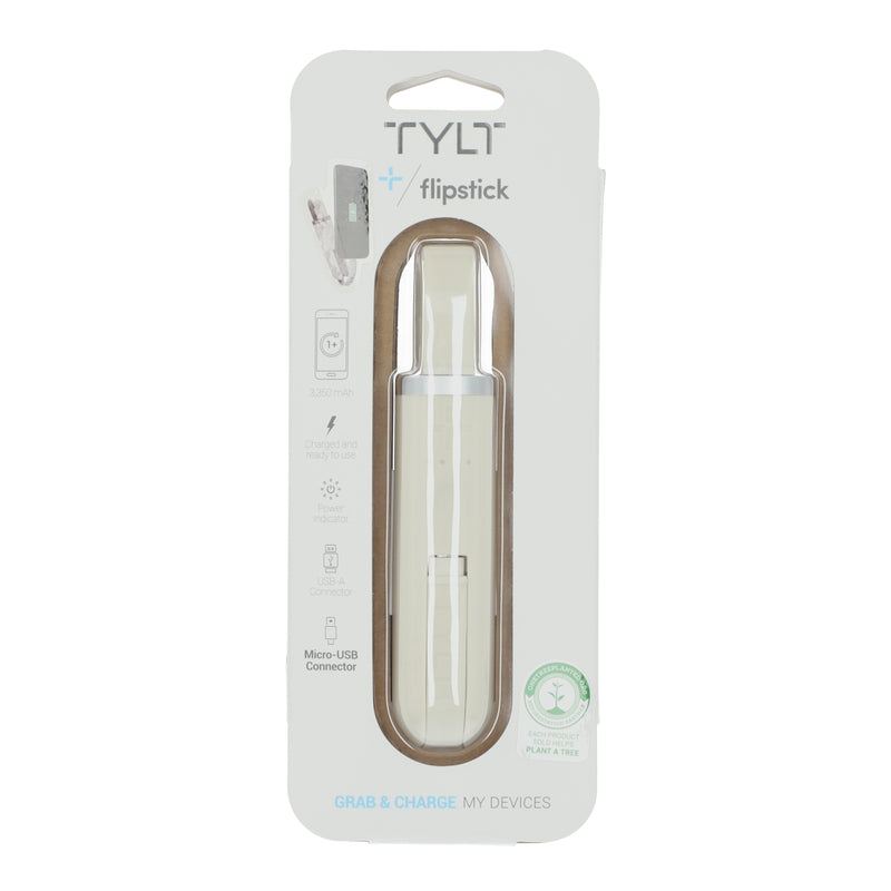FLIPSTICK POWER BANK MICRO USB CONNECTOR 3350mAh-BLUE
