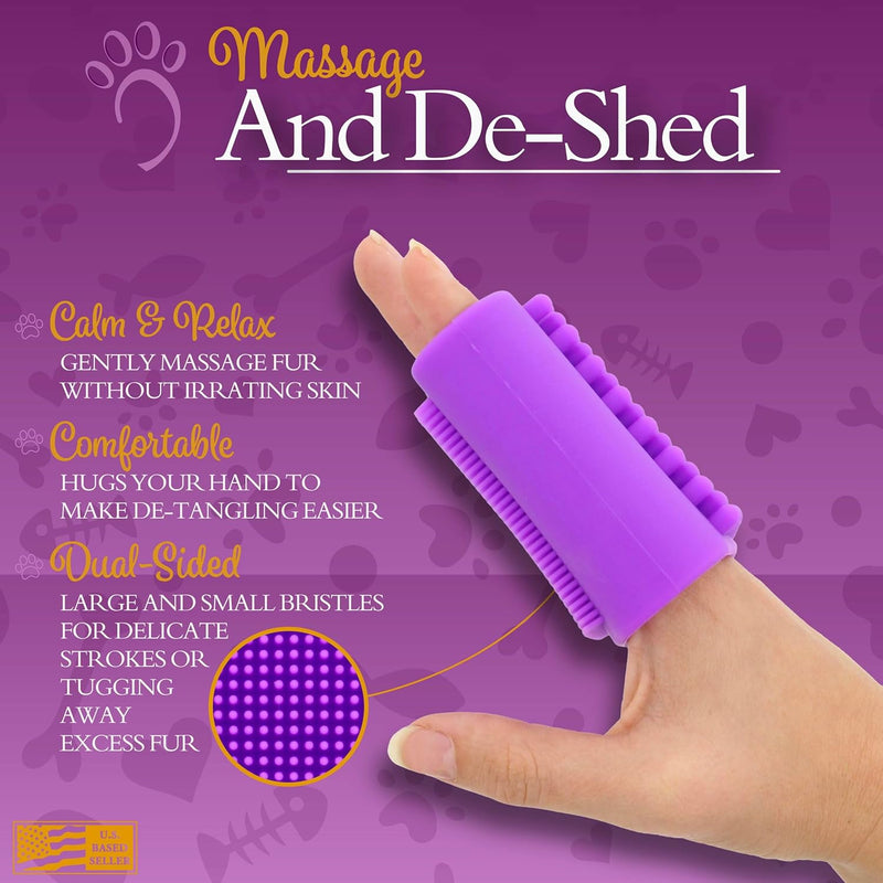 MIMU SILICONE PET GROOMING BRUSH