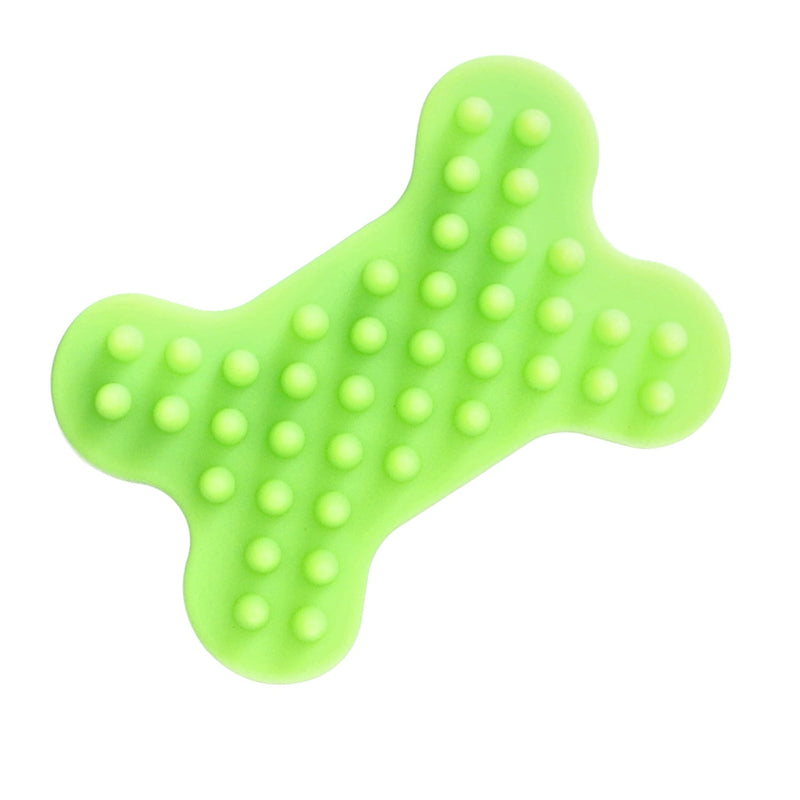 MIMUM SILICONE GROOMING BRUSH BONE SHAPED