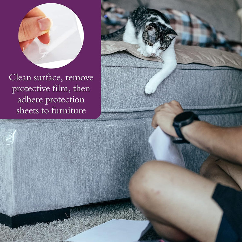 MIMU 10PK CLEAR ANTI- SCRATCH FURNITURE PROTECTORS