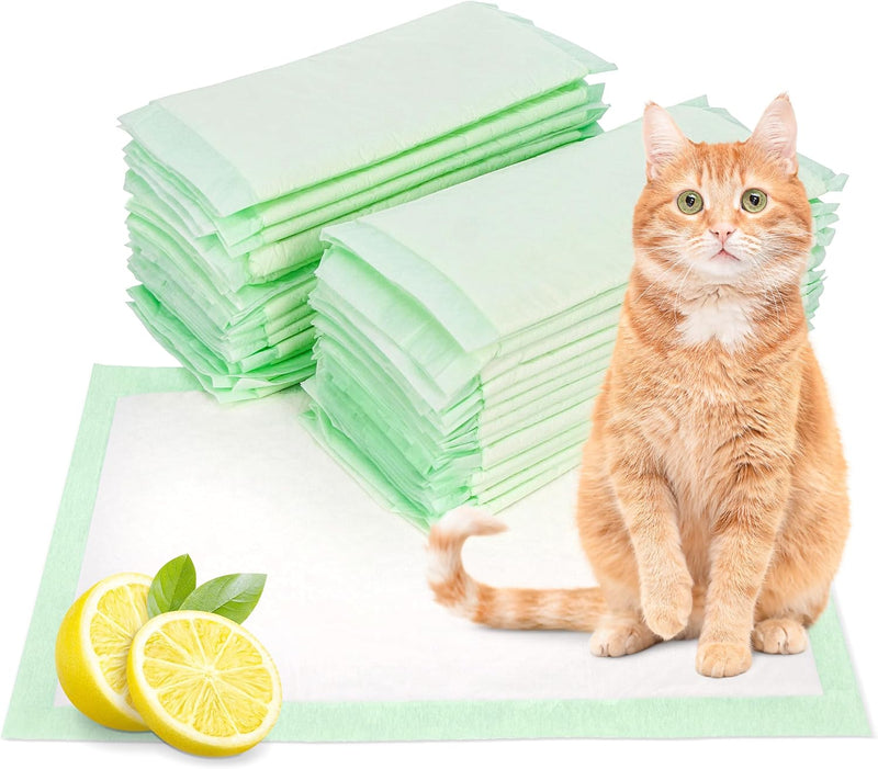 MIMUM 30PK LEMON SCENTED CAT LITER PADS 12x17''