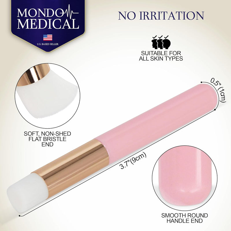 MONDO MEDICAL LASH SHAMPOO BRUSH SET INCLUDES 30 BRUSHES AND BAGS