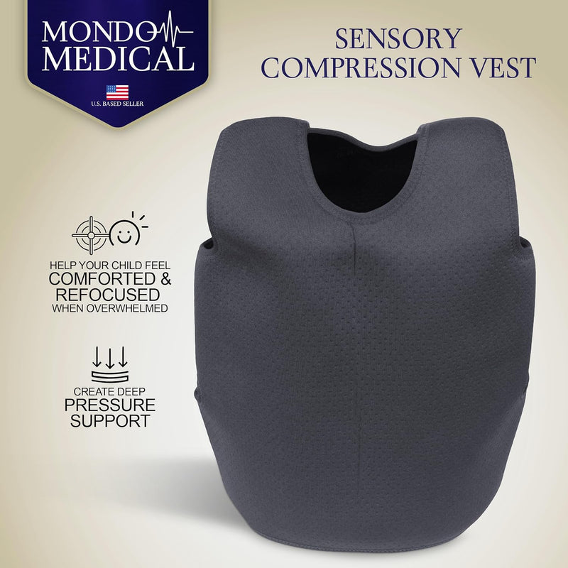 MOM-823832-MONDO MEDICAL SENSORY COMPRESSION VEST SMALL