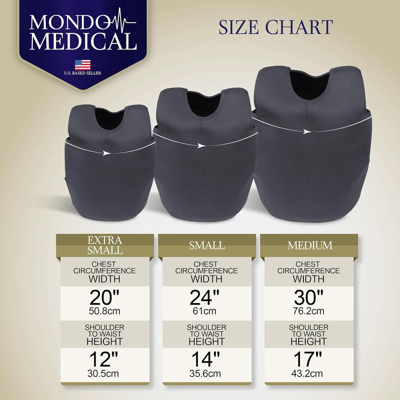 MOM-823832-MONDO MEDICAL SENSORY COMPRESSION VEST SMALL