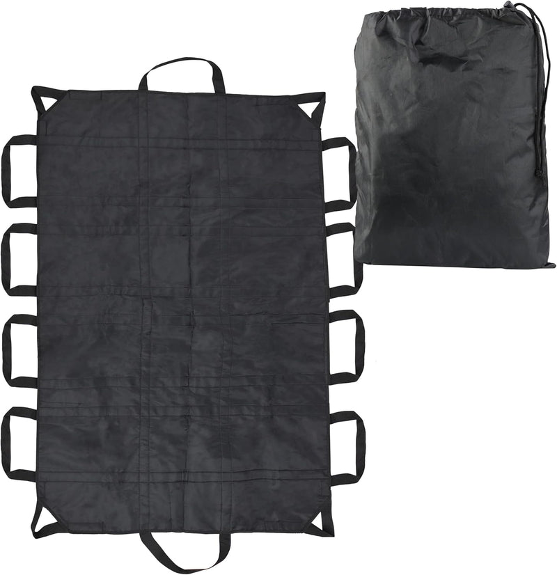 BED POSITIONING PAD WITH HANDLES FOR TURNING PATIENTS IN CARRYING BAG