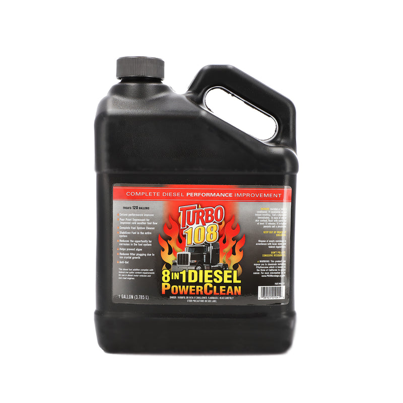 TURBO 108 1 GALLON DIESEL POWER CLEAN CETANE BOOST