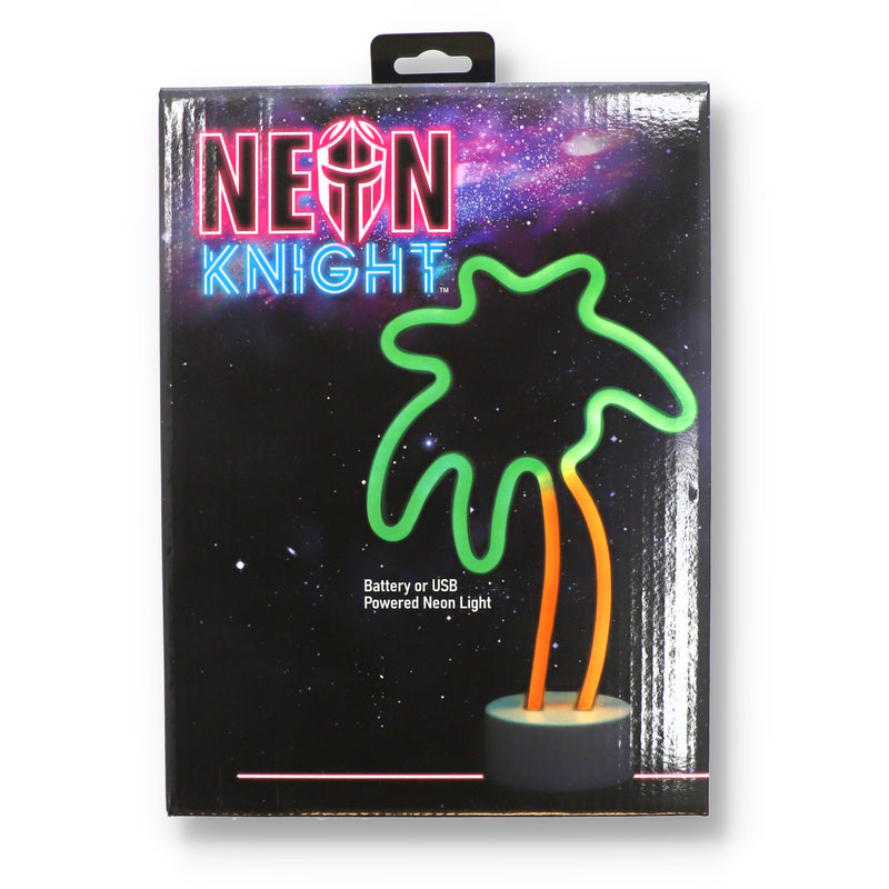 NEON KNIGHT LED PALM TREE w/STAND