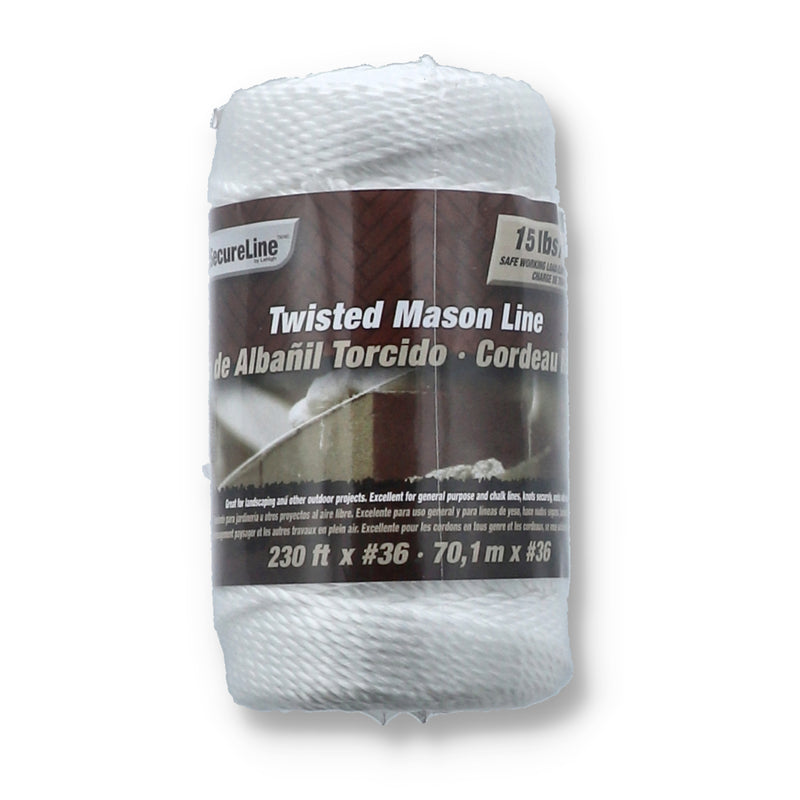 230'x#36 TWISTED MASON TWINE 15LB WLL