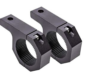 2pc ALUMINUM ROLL CAGE BAR TUBE MOUNTS 1.25-2''