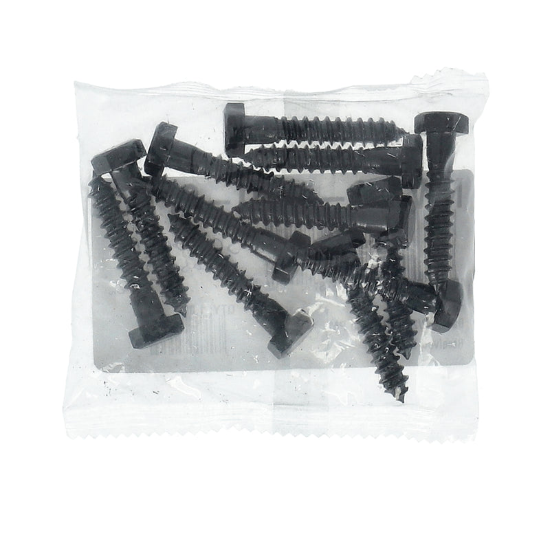 MDQ 12pc BLACK SCREW PACK