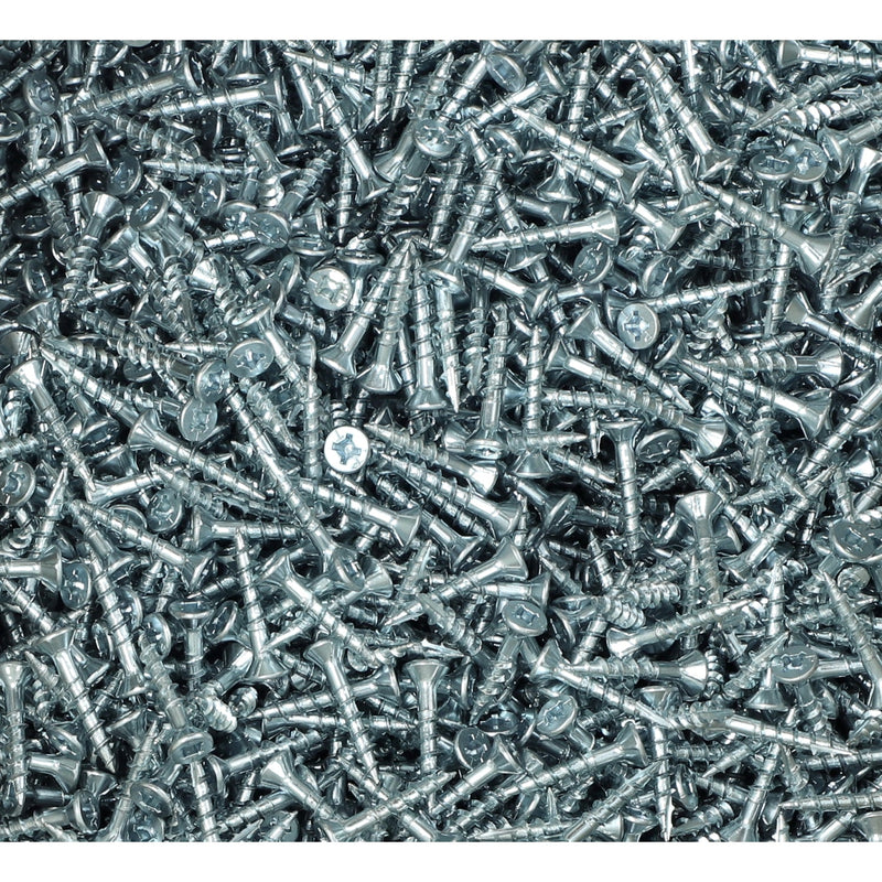 PRO-TWIST 6,000PC #8x1'' PARTICLE BOARD SCREWS TYPE 17 POINT