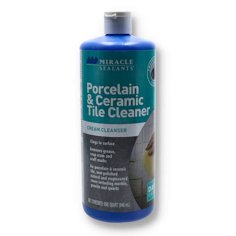 MIRACLE SEALANTS 32OZ PORCELAIN & CERAMIC TILE CLEANER CREAM CLEANSER