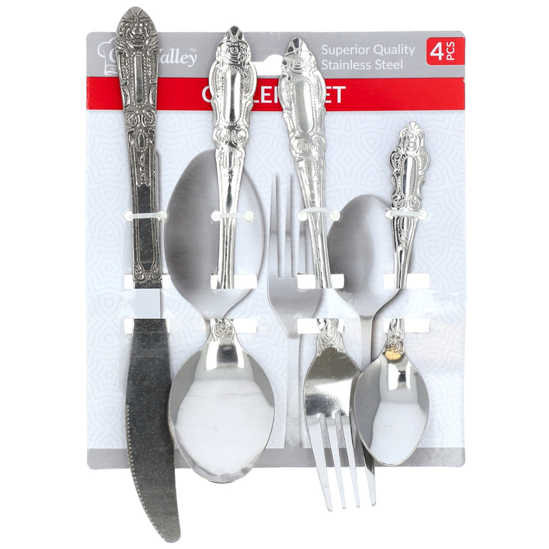 4pc STAINLESS CUTLERY SET