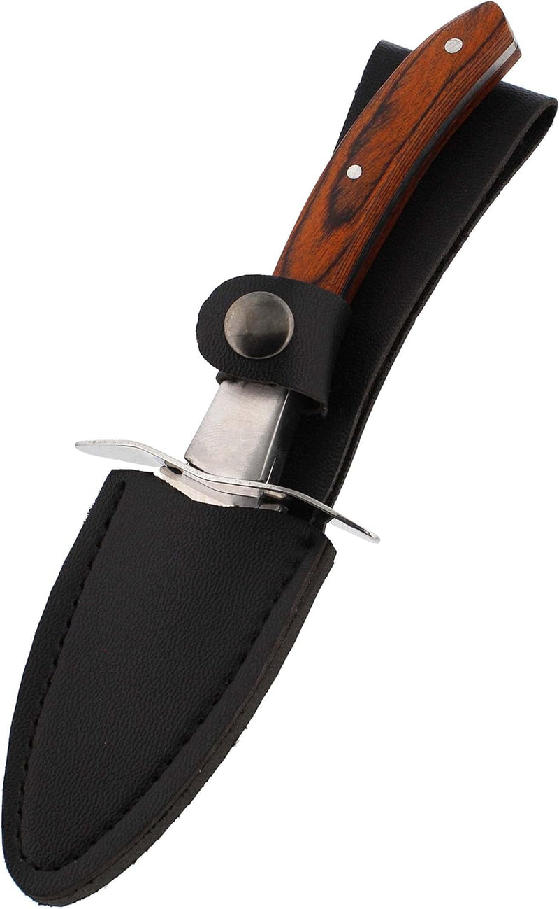 POTTED PANS OYSTER SHUCKING KNIFE SET WITH MEDIUM GLOVES