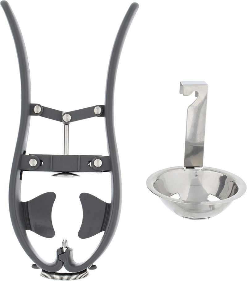 POTTED PANS STAINLESS CHICKEN EGG YOLK SEPARATOR GADGET