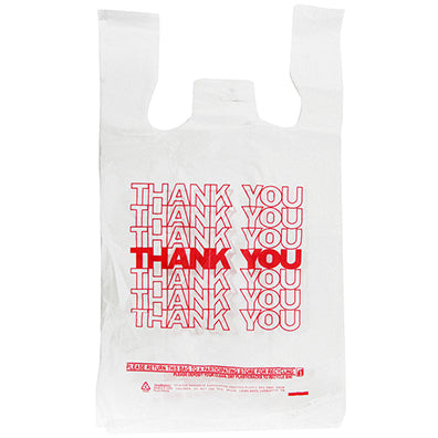 1/6 18 MIC Thank You Shop Bag 11.5x6.5x22.5''