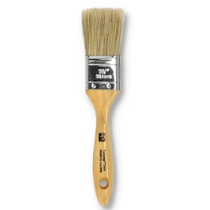 PPG PRO-VANTAGE 1-1/2'' WHITE CHINA VARNISH BRUSHE WOOD HANDLE
