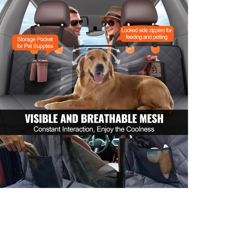 VEVOR BACK SEAT DOG HAMMCOK FOR TRUCK