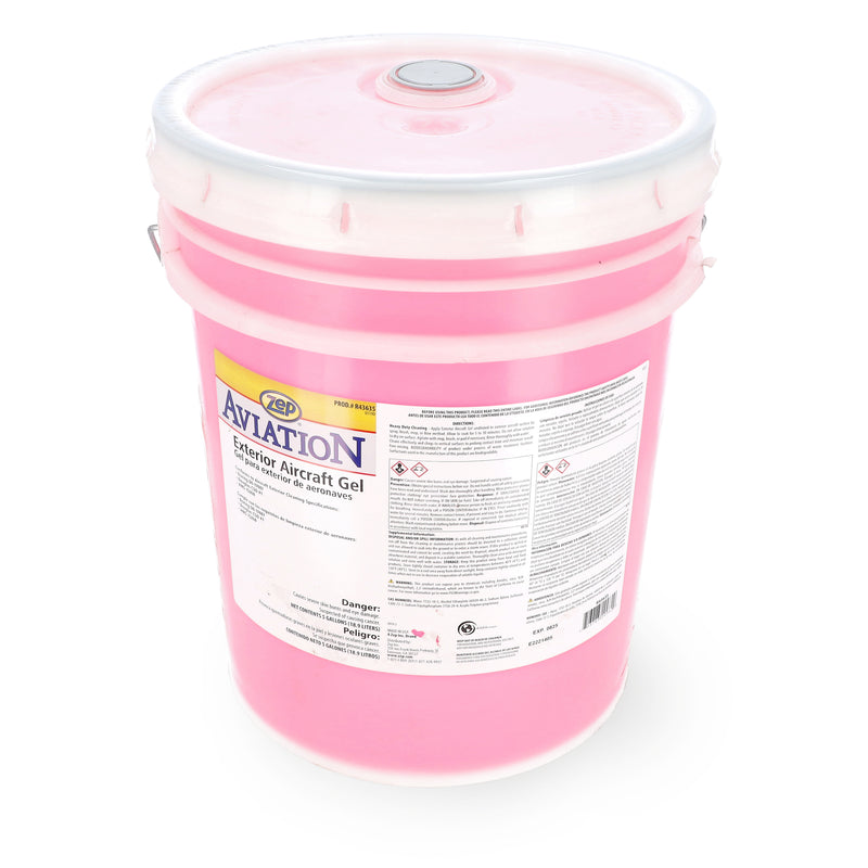 EXP 8/25-5gal EXTERIOR AIRCRAFT GEL CLEANER
