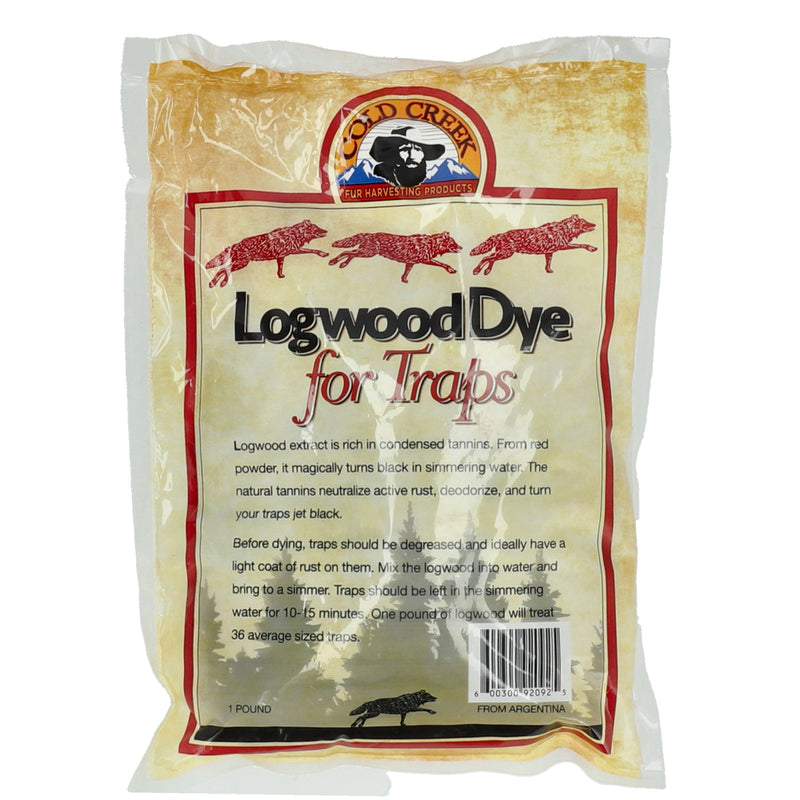 COLD CREEK 1LB LOGWOOD TRAP DYE POWDER
