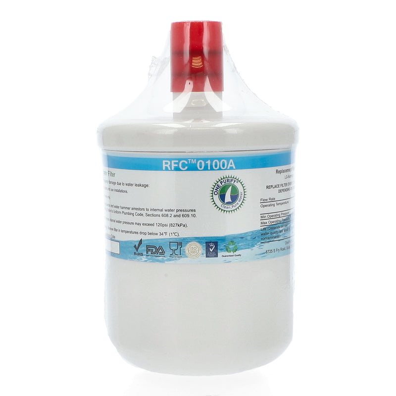 ONE PURITY FRIDGE WATER FILTER COMPATIBLE w/LG LT500P