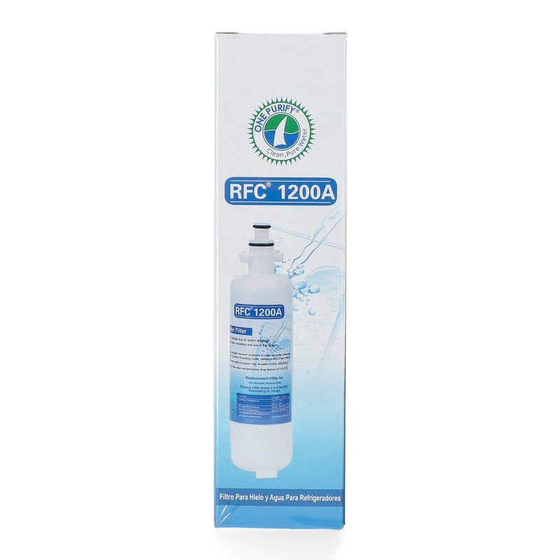 ONE PURITY REPLACEMENT FRIDGE WATER FILTER COMPATIBLE w/LG LT700P