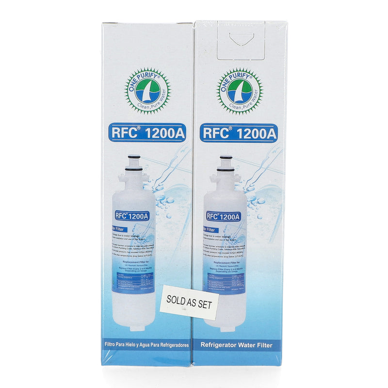 ONE PURITY REPLACEMENT FRIDGE WATER FILTER COMPATIBLE w/LG LT700P