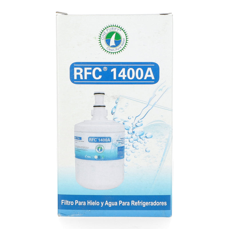 ONE PURITY REPLACEMENT FRIDGE WATER FILTER COMPATIBLE w/WHIRLPOOL-KENMORE-KITCHENAIDE