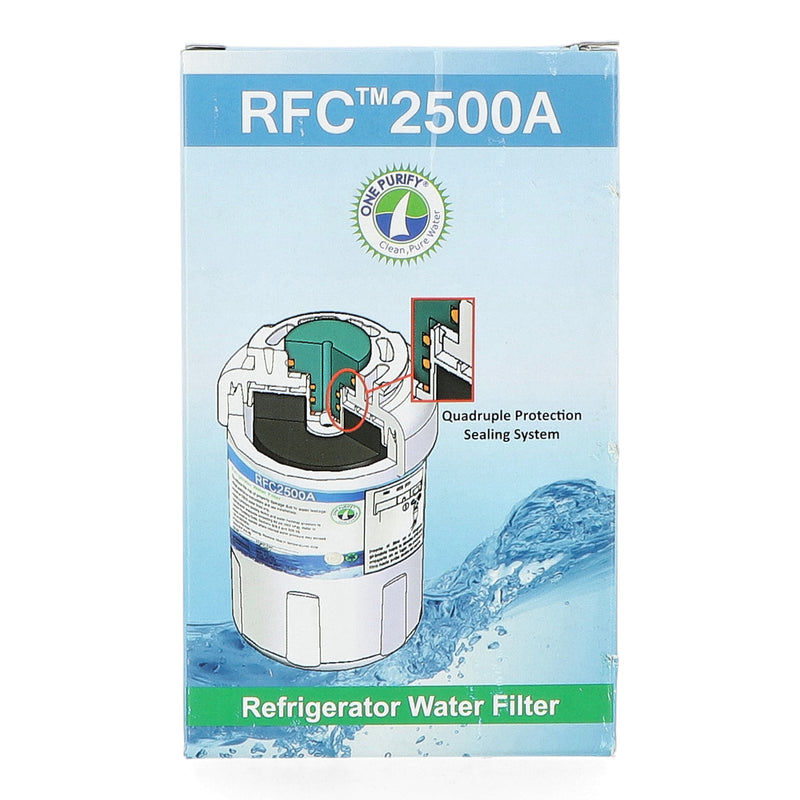 ONE PURITY FRIDGE WATER FILTER COMPATIBLE w/GE GWF