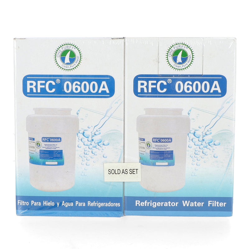 ONE PURITY REPLACEMENT FRIDGE WATER FILTER COMPATIBLE w/GE GWF