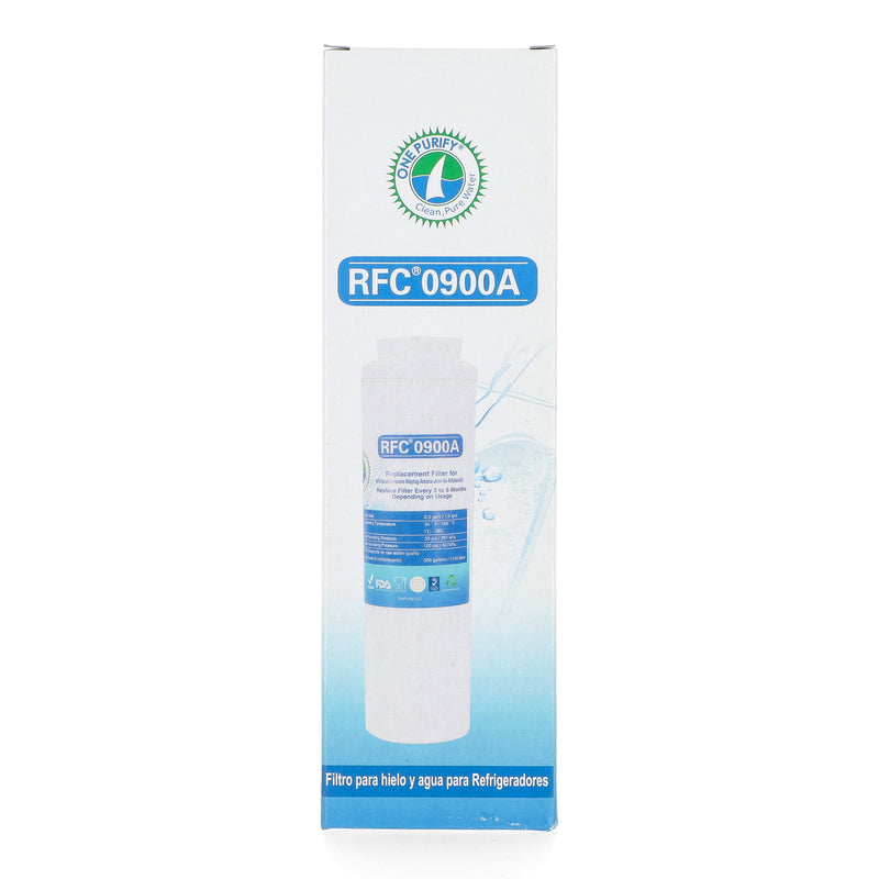 ONE PURITY REPLACEMENT FRIDGE WATER FILTER COMPATIBLE w/Whirlpool Filter 4