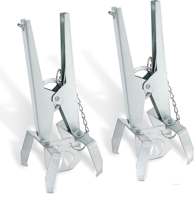 RURALTY 2PK SPRING LOADED SCISSORS MOLE TRAPS