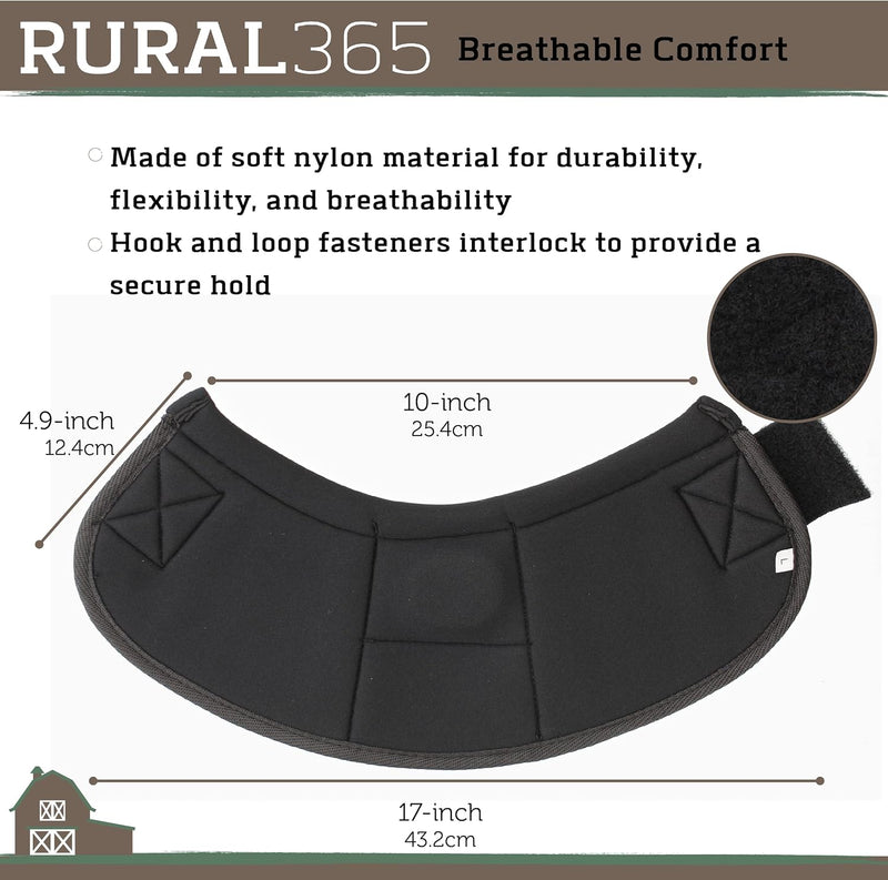 RURALTY 2PK HOOF BELL OVERREACH BOOTS