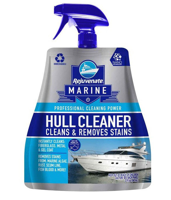 REJUVENATE MARINE 32OZ HULL CLEANER -NO ADVERTISING OR INTERNET SALES