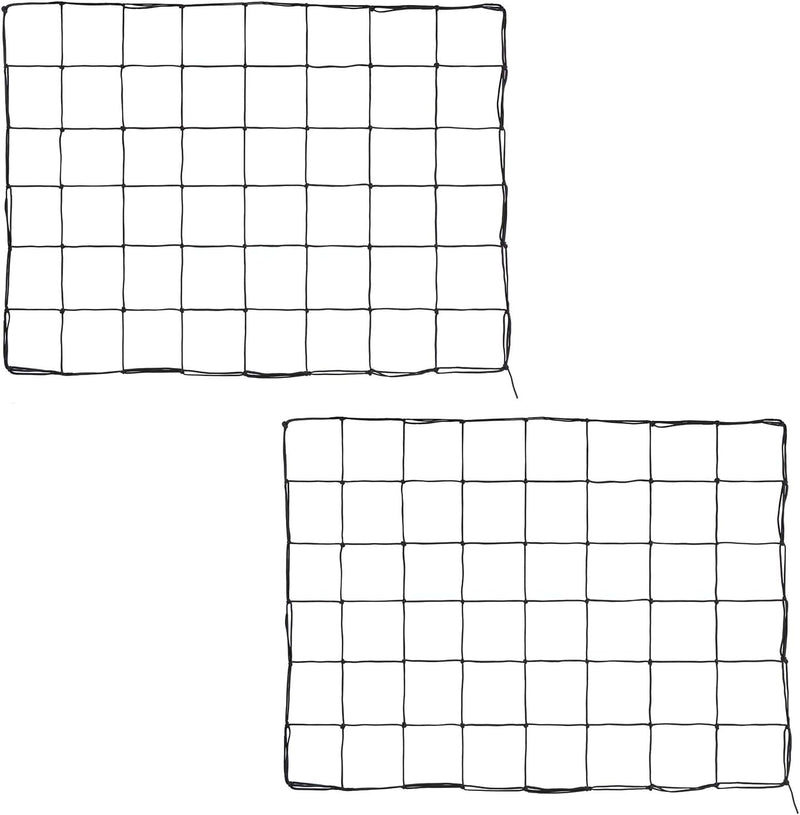 RURAL365 2PK 3x3' GARDEN TRELLIS NETTING WITH 8 HOOKS