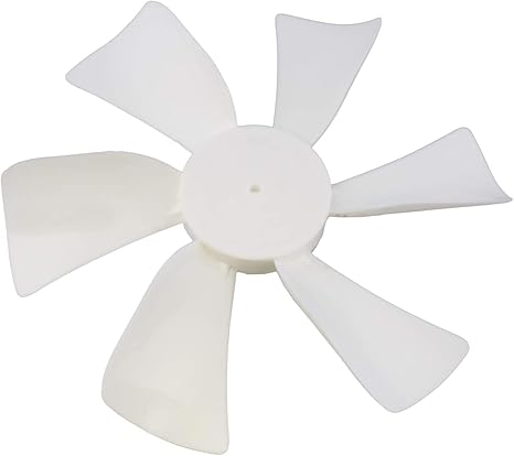 DUMBLE RV 6'' WHITE REPLACEMENT FAN BLADE WITH D BORE