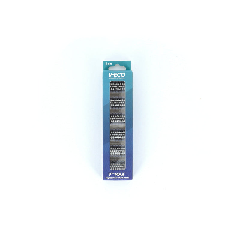 V-ECO 6PK REPLACEMENT BRUSH HEADS