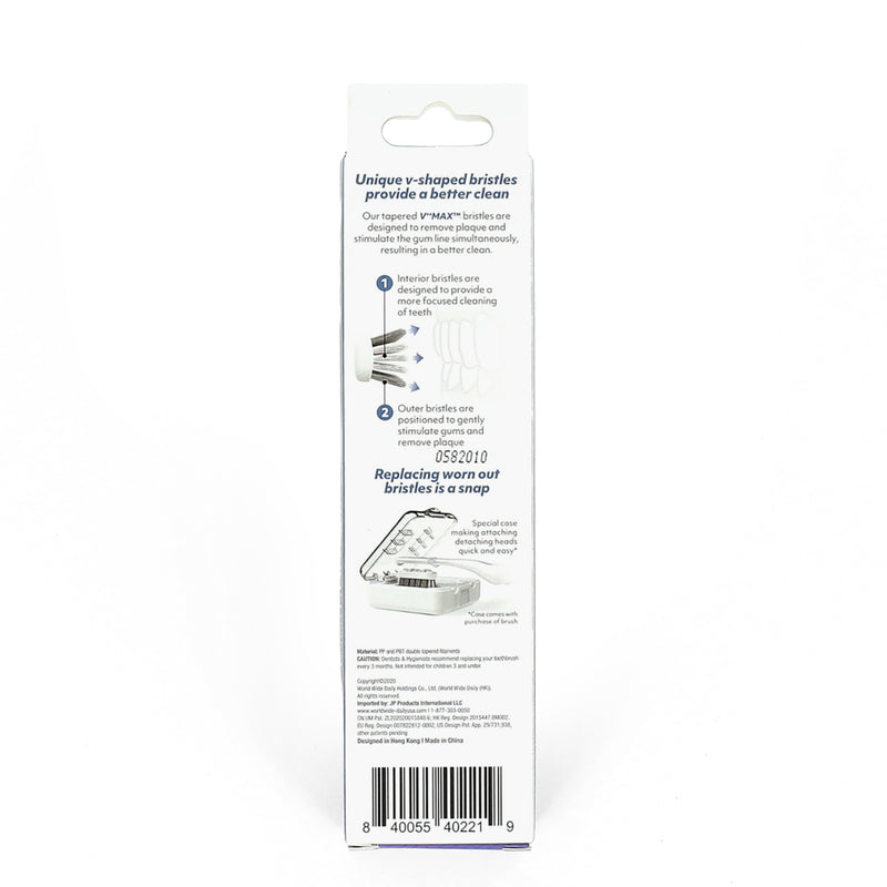 V-ECO 6PK REPLACEMENT BRUSH HEADS