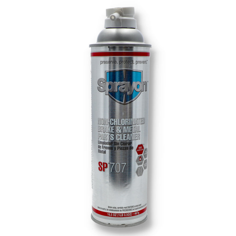 USE # SP707-SPRAYON 16.5oz NON-CHLORINATED BRAKE & METAL PARTS CLEANER