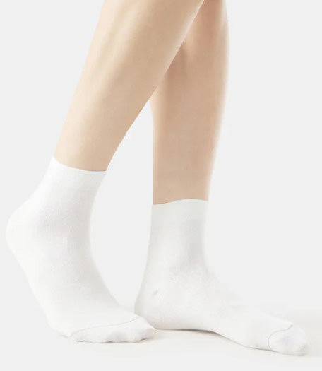 WHITE SPORT SOCK ANKLE LENGTH 3pr sz 10-13